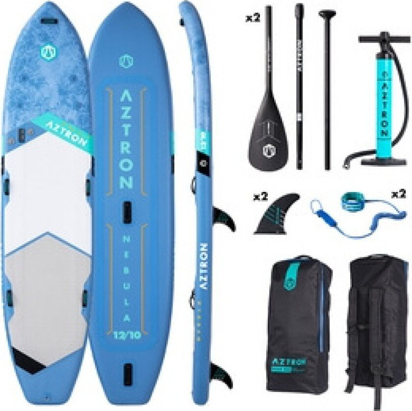 Paddleboard, Aztron Nebula 12'10'', oppblåsbar SUP inkl. tilbehørspakker