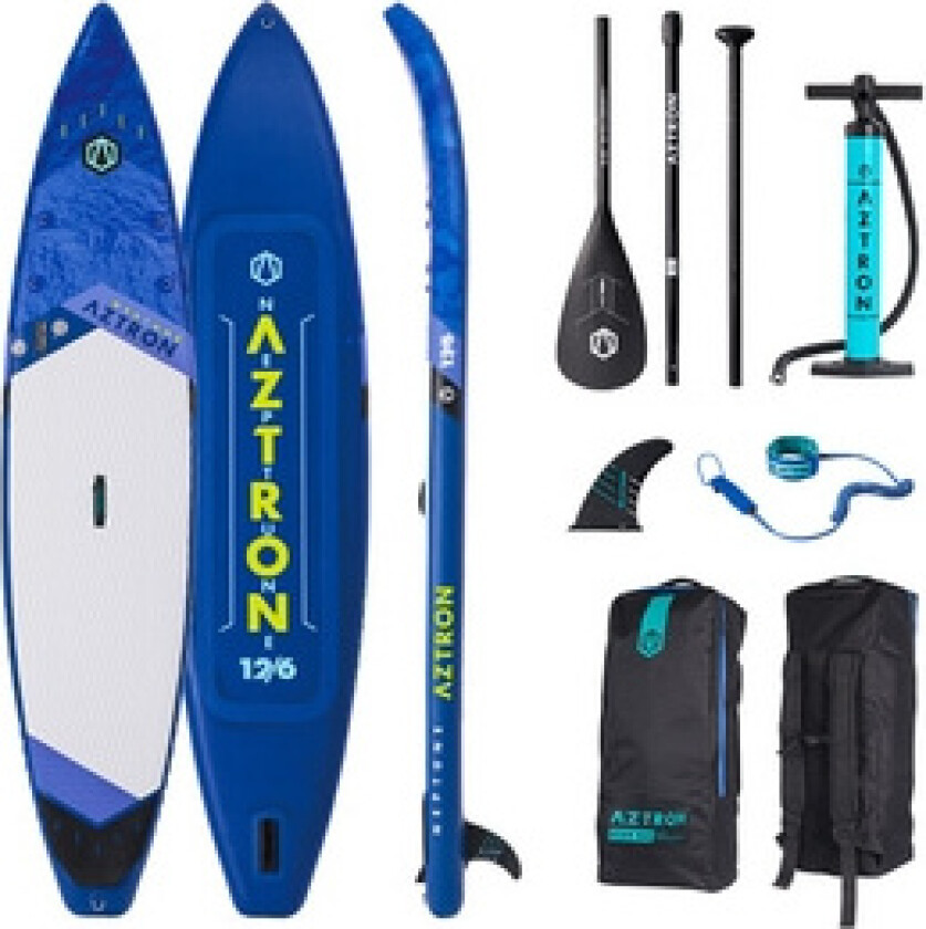 Paddleboard, Aztron Neptune 12'6'', oppblåsbar SUP inkl. tilbehørspakker