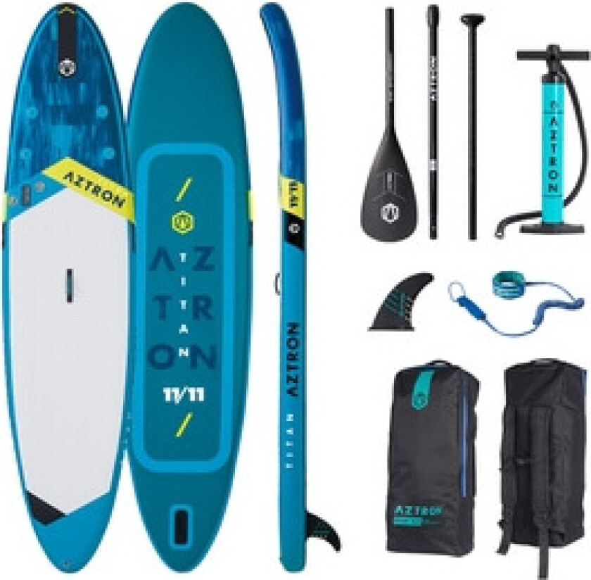 Paddleboard, Aztron Titan 11'11'', oppblåsbar SUP inkl. tilbehørspakker