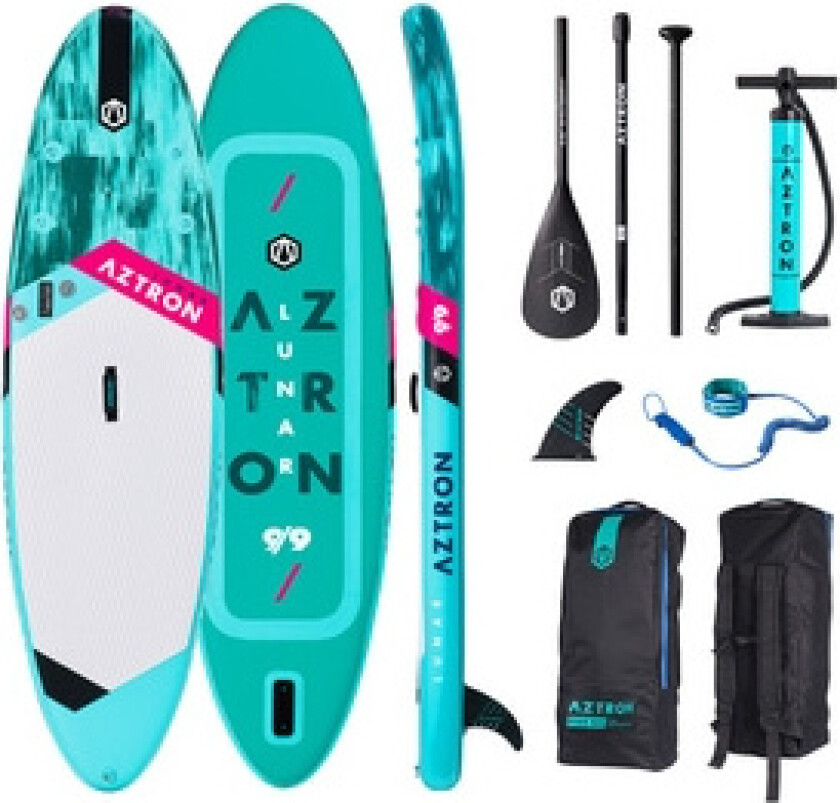 Paddleboard, Aztron Lunar 9'9'', oppblåsbar SUP inkl. tilbehørspakker