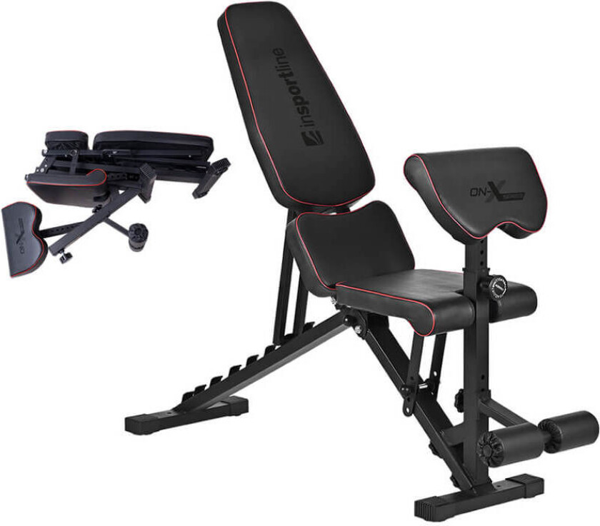 Treningsbenk, Foldable, ON-X AB10, InSPORTline