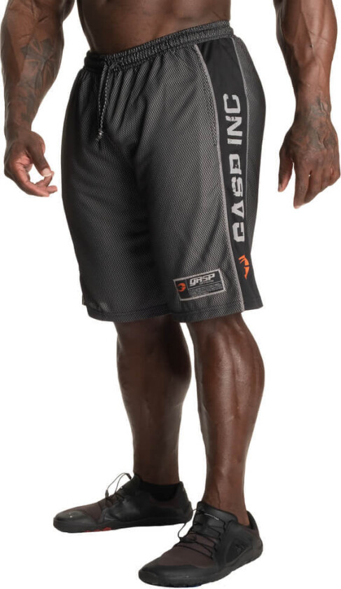 NO1 Mesh Shorts, black, small