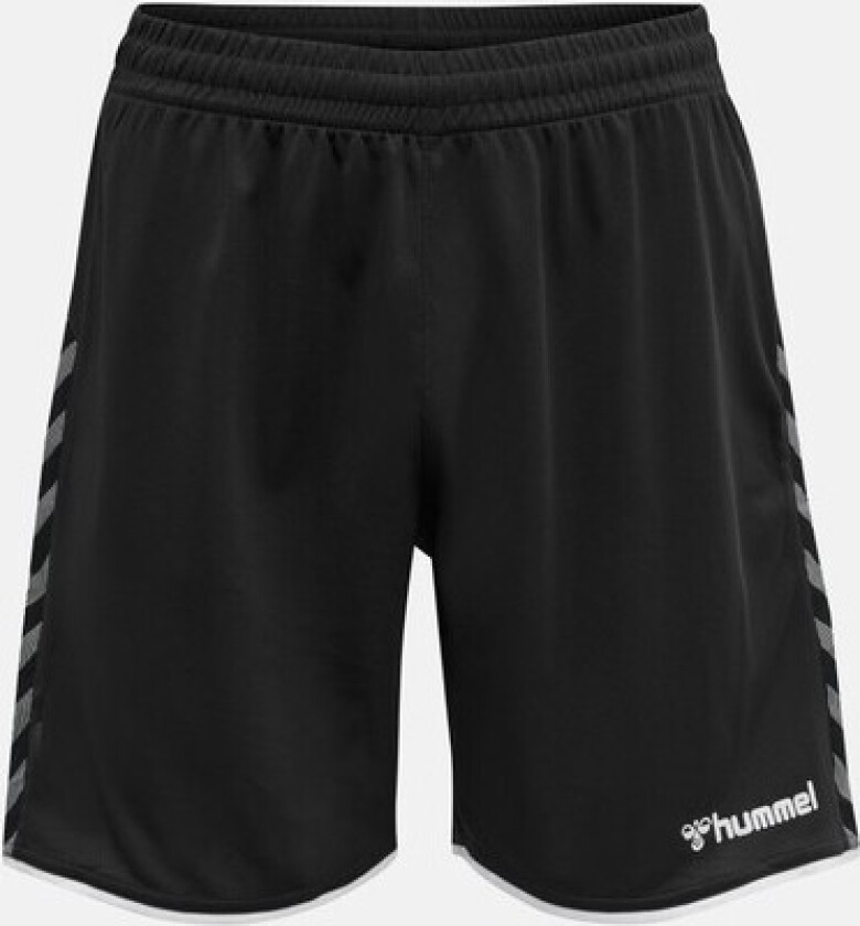 Hmlauthentic Poly Shorts, Black/White, 2xl, Løpeklær