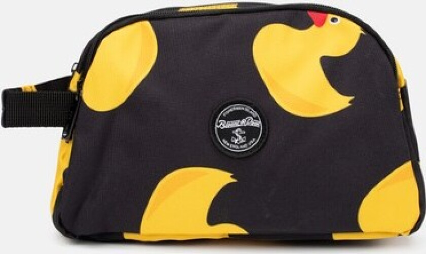 Hawaii Toiletry Bag, Black Yellow Duck, Onesize, Necessarer