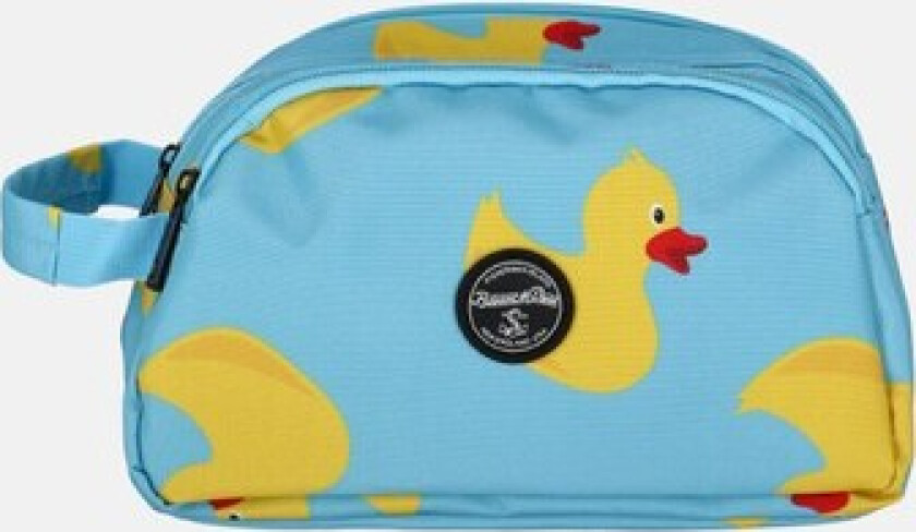 Hawaii Toiletry Bag, Blue Yellow Duck, Onesize, Necessarer