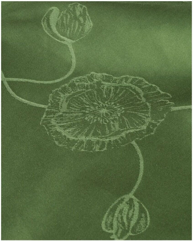Hammershøi Poppy damaskduk grønn 150 x 200 cm