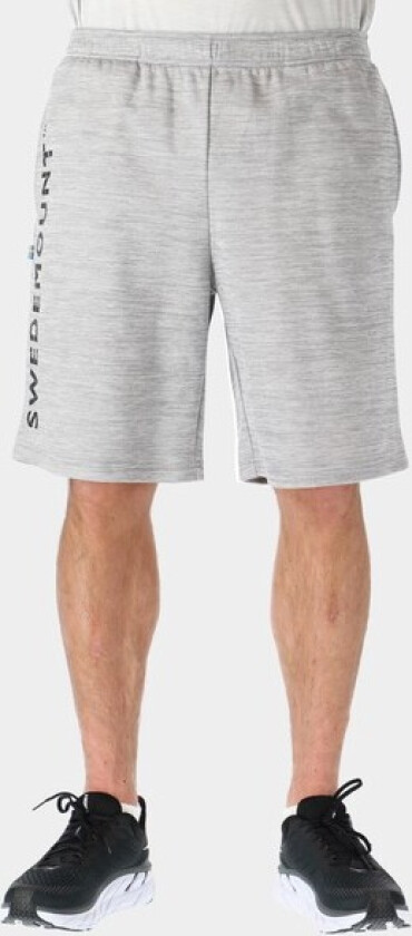 Training Logo Shorts, Lt Greymelange/Charcoal Mel, 3xl, Hverdagsshorts