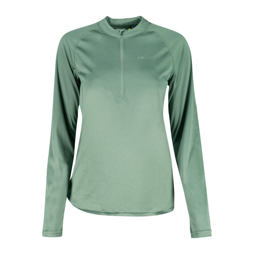 Eaze Long Sleeve Half Sleeve Tee, treningsgenser, dame Thyme