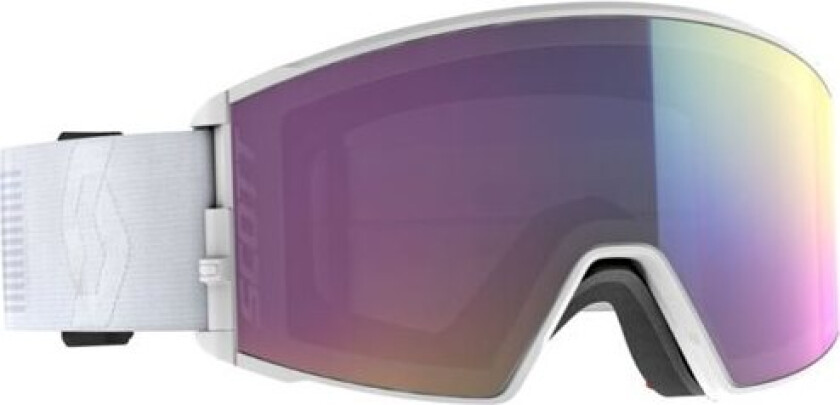 Sco Goggle React Mineral White/Enhancer Teal Chrome