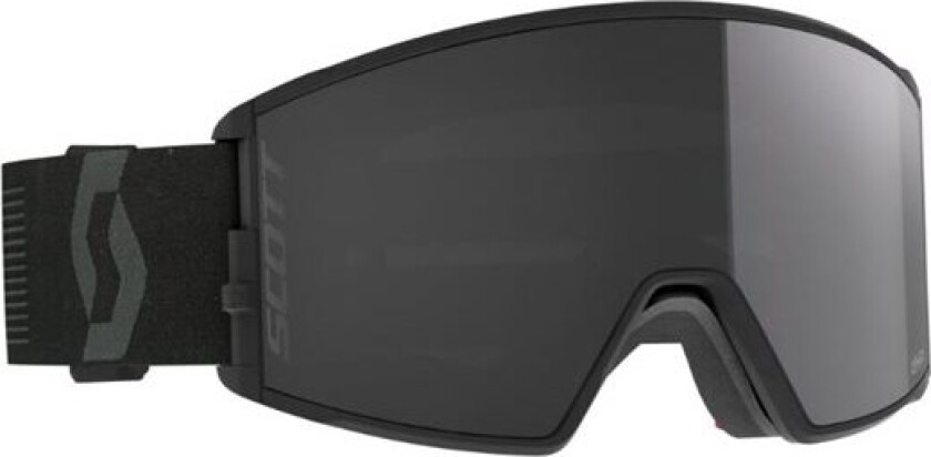 Sco Goggle React Mineral Black/Solar Black Chrome