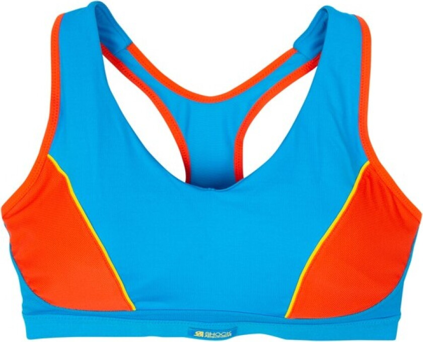 Active Sports Padded Bra - Bla, Blue/Grenadine, 75a, Sport-Bh