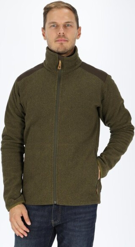 Sten Fleece M, Dark Olive, Xl, Trøyer