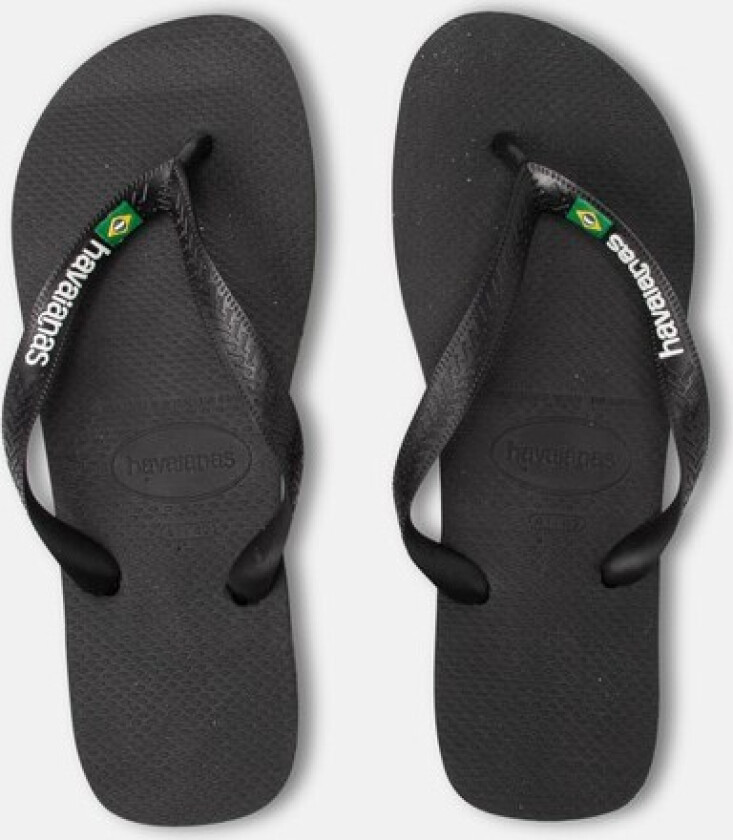 Brazil Logo, Black/Black, 35-36, Tøffler