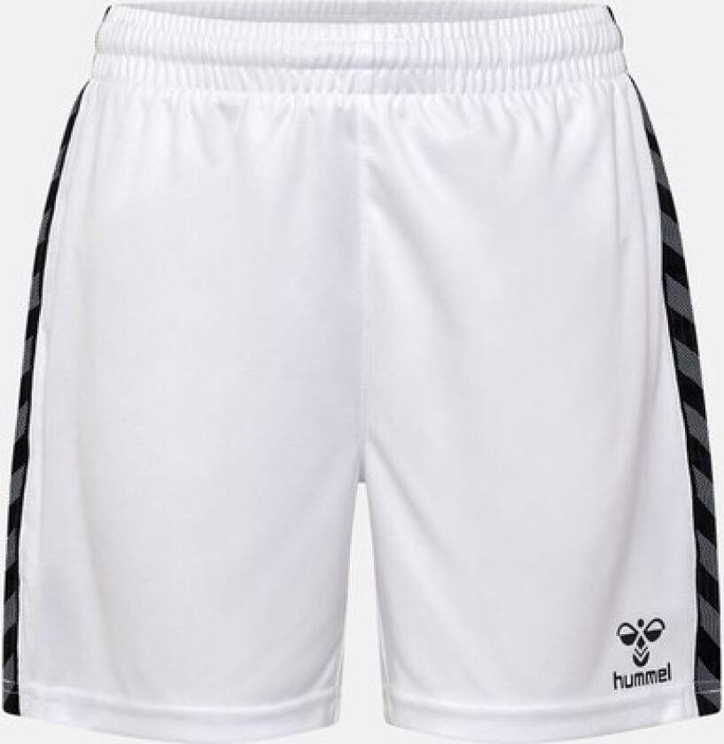 Hmlauthentic Pl Shorts Kids, White, 164,  Løpeshorts