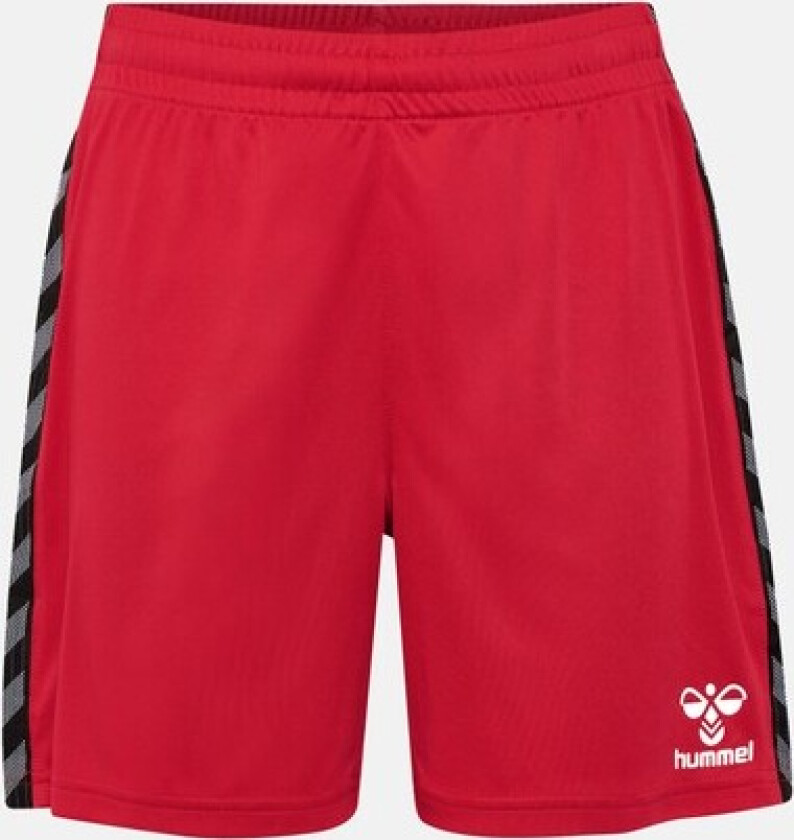 Hmlauthentic Pl Shorts Kids, True Red, 140, Løpeshorts