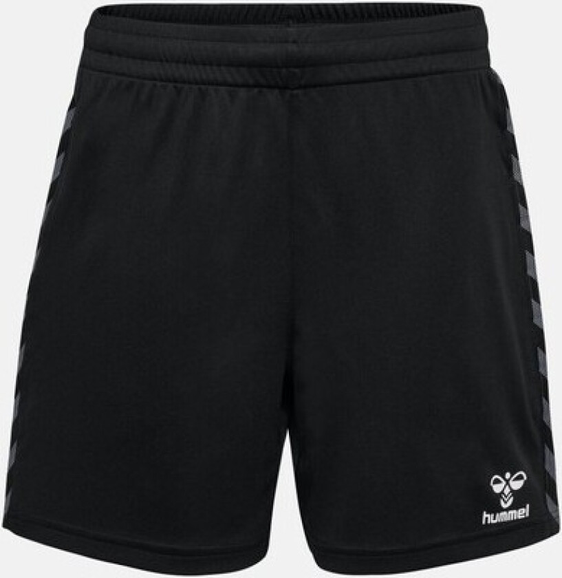 Hmlauthentic Pl Shorts Kids, Black, 164,  Løpeshorts