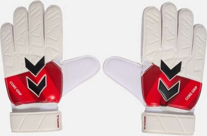 Bilde av Hmlgk Gloves Core Grip, White/Red/Black, 5,  Fotball