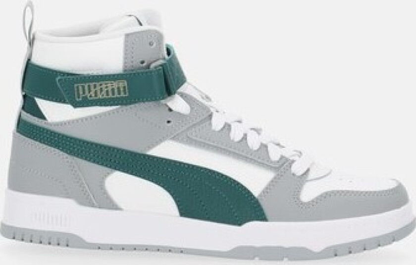 Rbd Game Jr, Puma White-Malachite-Cool Mid, 39