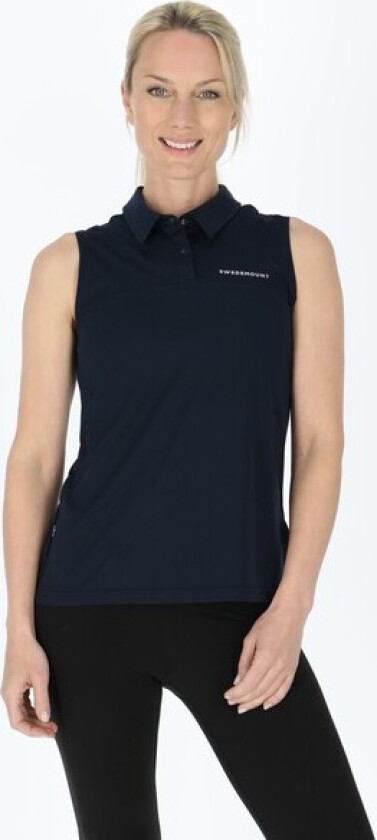 Ultra Light Sleeveless Piké W, Dk. Navy, 48, Piketrøyer