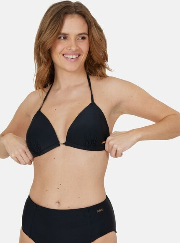 Aqumiee W Triangle Bikini Top, Black, 40, Bikinis