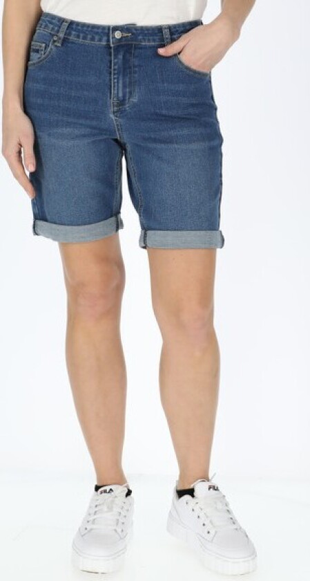 Oregon Twill Shorts W, Denim Blue, 36, Hverdagsshorts