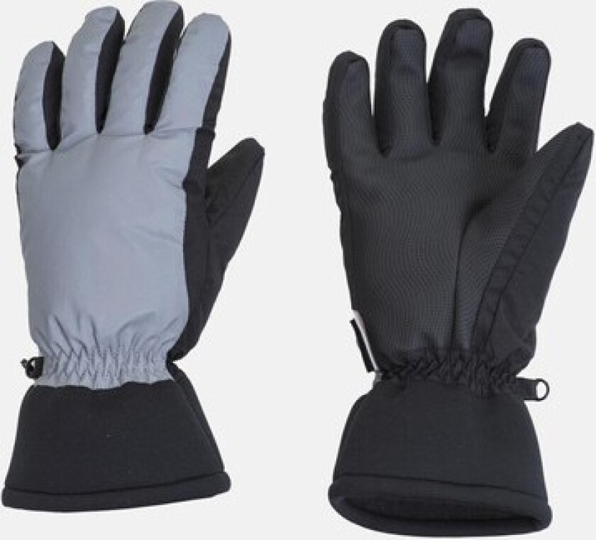 Lenny Jr Gloves, Reflective Silver, 5,  Skihansker