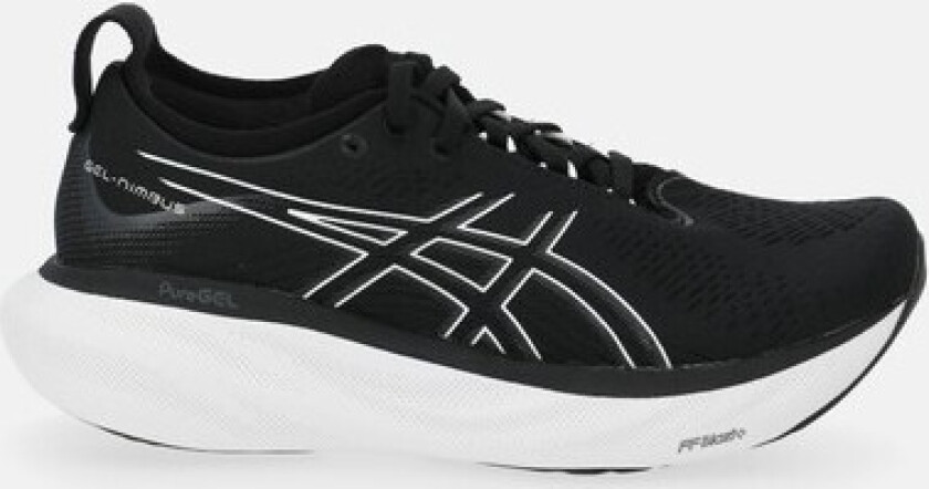 Gel-Nimbus 25, Black/Pure Silver, 37