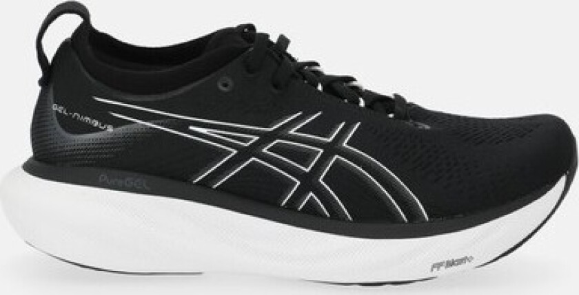 Gel-Nimbus 25, Black/Pure Silver, 42