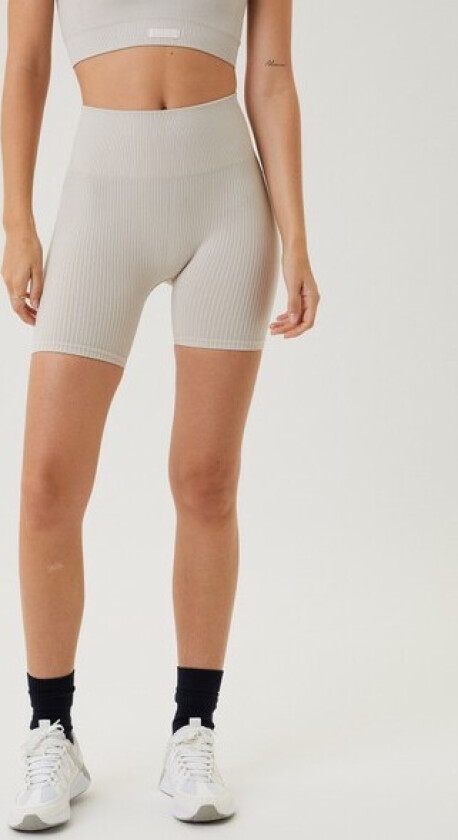 Sthlm Seamless Rib Shorts, Moonstruck, S-M,  Korte Tights