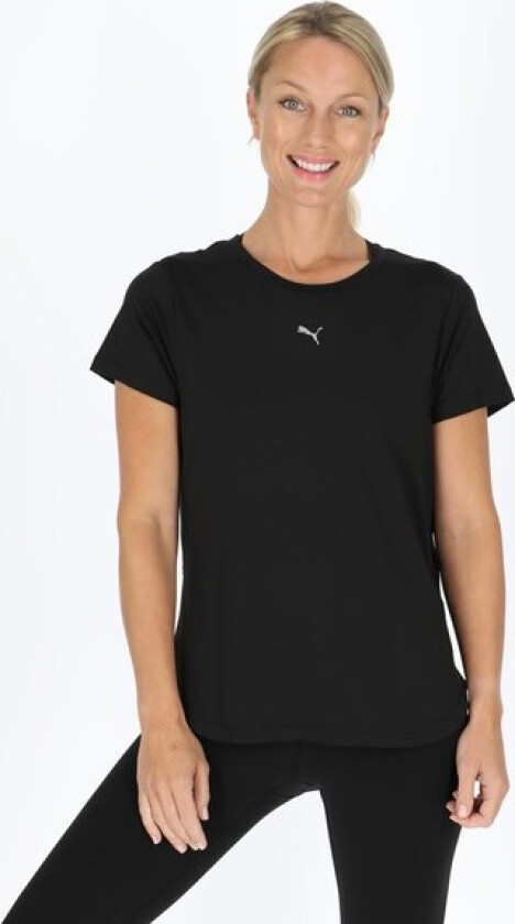 Run Cloudspun Tee, Puma Black, M, Løpe T-Shirts