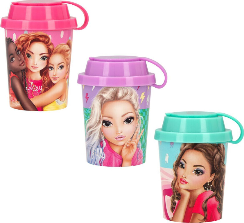 Blyantspisser m/lokk 3 ass Topmodel