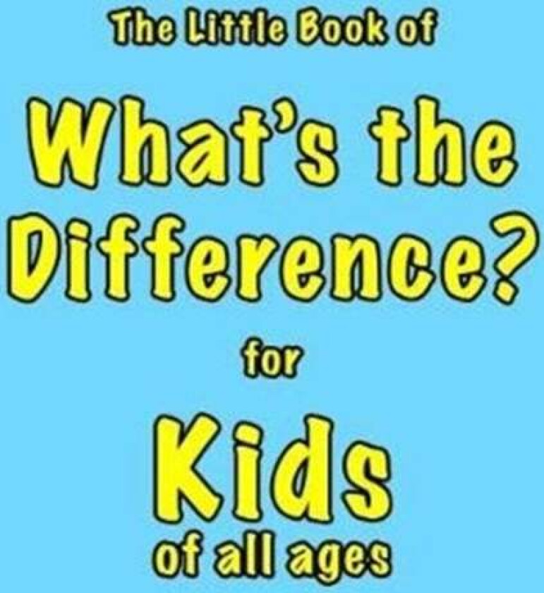 The Little Book of What's the Difference av Martin Ellis