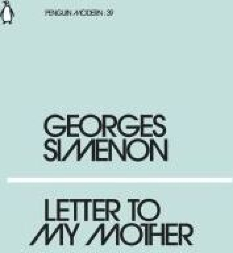Letter to My Mother av Georges Simenon