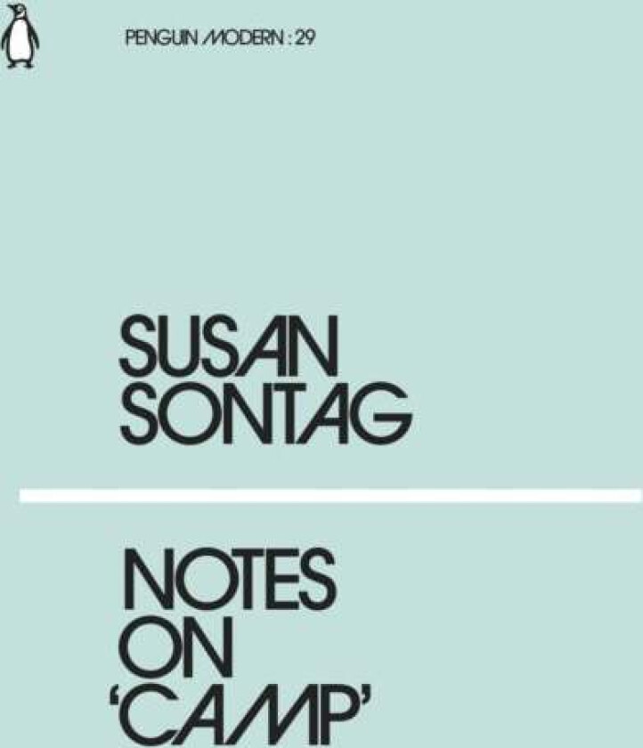 Notes on Camp av Susan Sontag