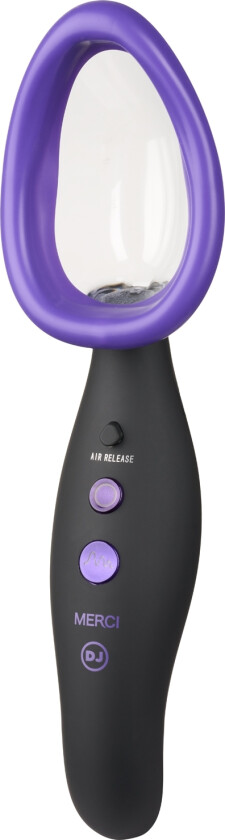 Doc Johnson Pumped Vibrerende Vaginapumpe - Svart