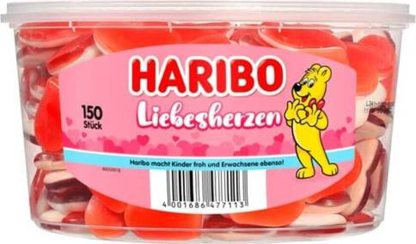 Kjærlighetshjerter 150 stk 1,2kg