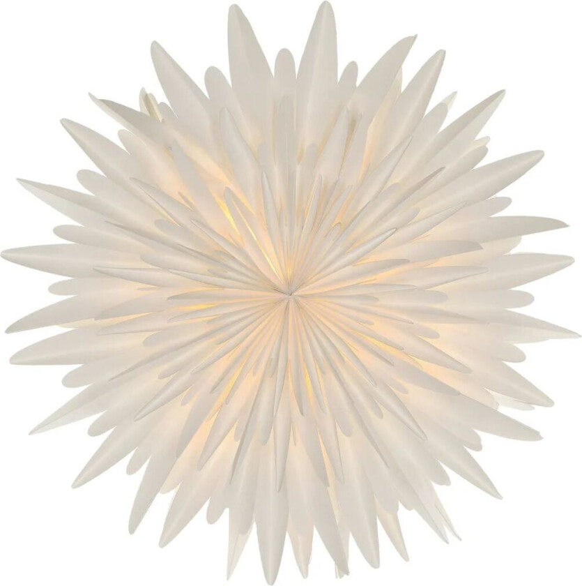 Luna adventsstjerne hvit 80 cm