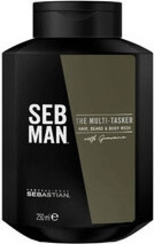 - SEB MAN The Multitasker Hair, Beard & Body Wash - Shampoo for hair, beard and body 250ml