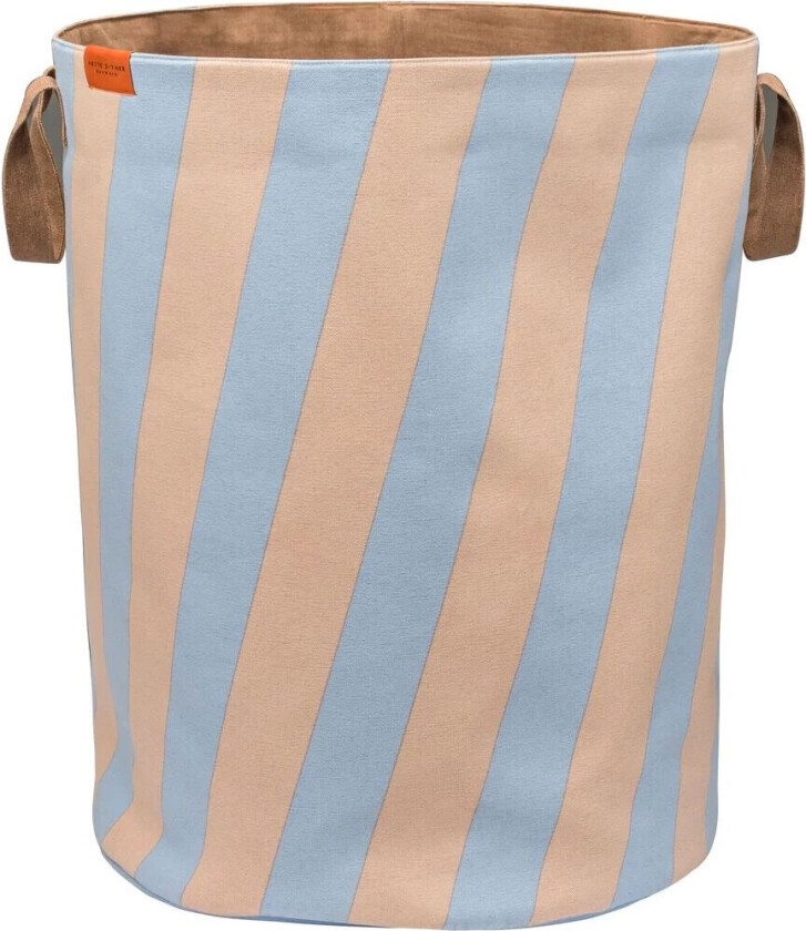 Nova Arte vaskekurv 40 x 40 x 50 cm Light blue-powder rose