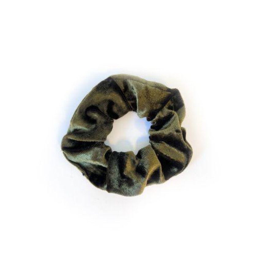 , Velvet Scrunchie - Camo
