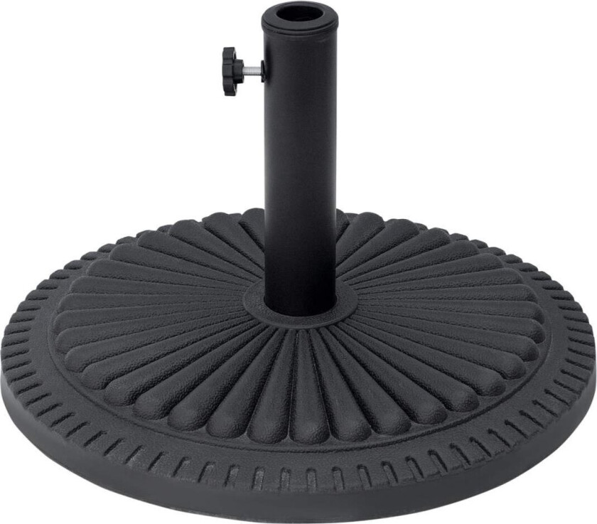 Parasollstativ 14 Kg Paraplystativ For Parasoll Runde Paraplystenger 35-48 Mm Parasollfot For Hageterrasse Sement Ø49 Cm