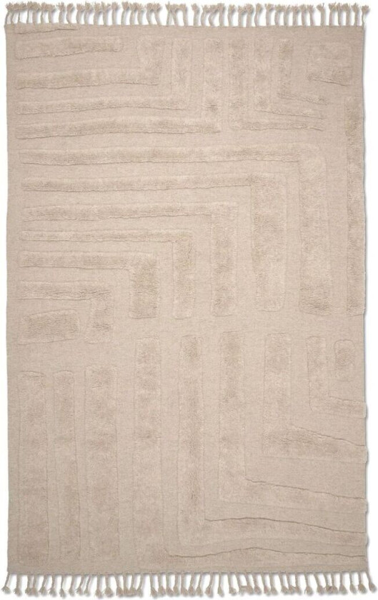 Bilde av Field ullteppe 250x350 cm Natural Beige