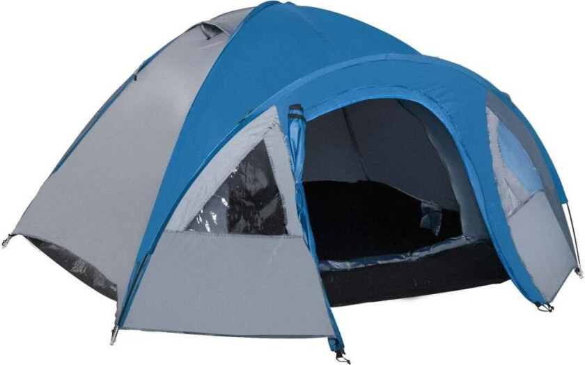 Dobbelvegg Telt Kuppeltelt Utendørs Igloo For 4 Personer 4 Seasons Vanntett Med Myggnetting Bæreveske