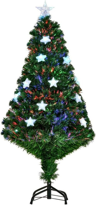 Led Juletre Kunstig Juletre Kunsttre Med 16 Led-Lamper 120 Cm