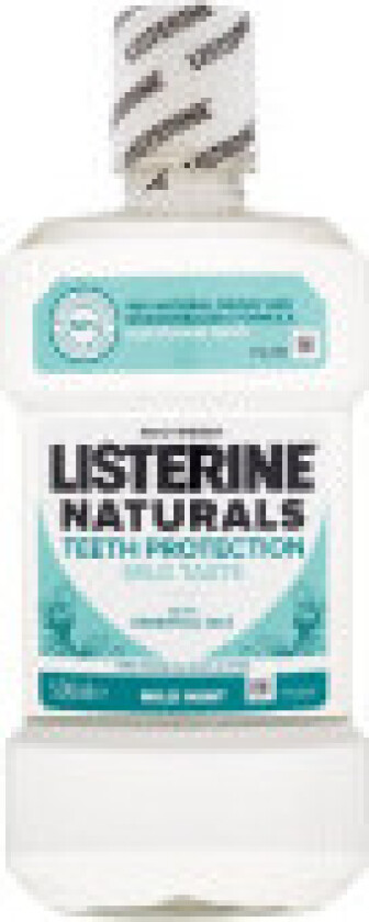 - Naturals Teeth Protection Mild Taste Mouthwash - Unisex, 500 ml