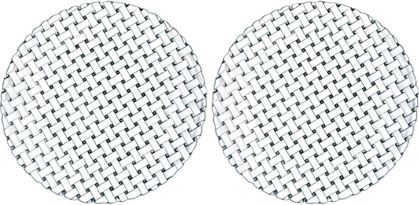Bossa Nova tallerken 32 cm 2-stk. Klar