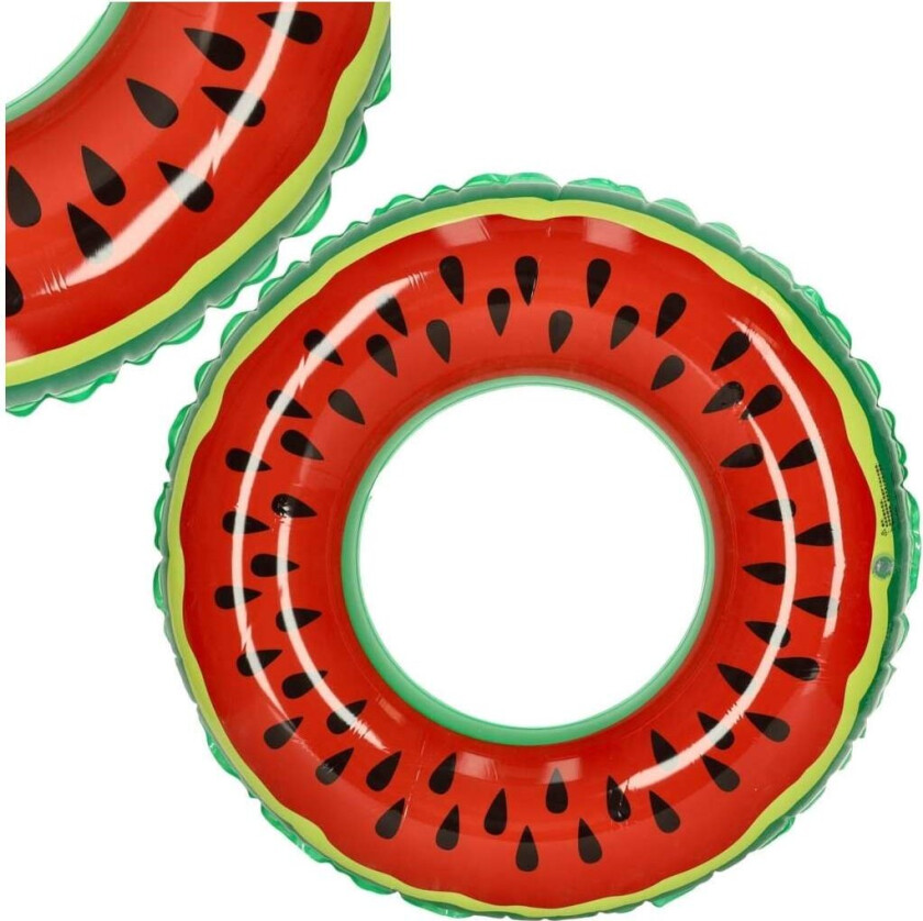 Vannmelon oppblåsbart hjul 80cm