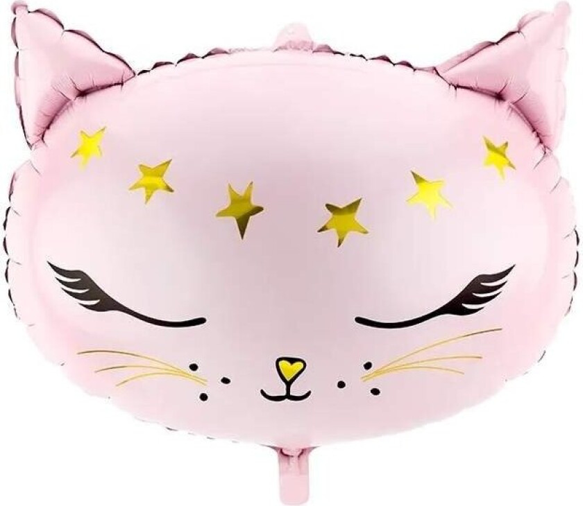 Folieballong Kitty rosa 48cm x 36cm