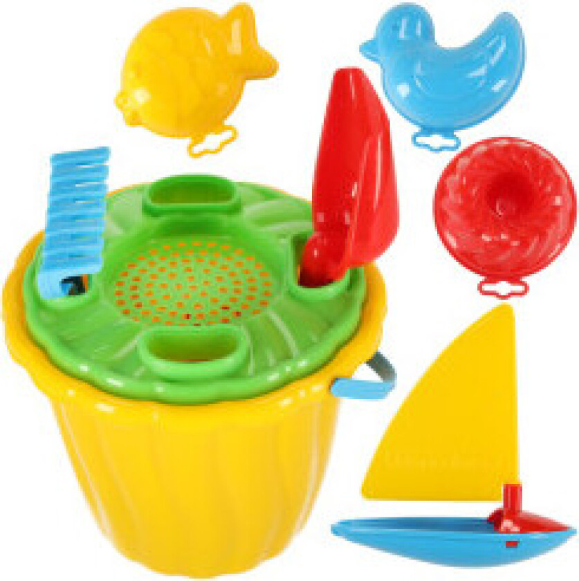 Bilde av MARIOINEX Sandbøtte med tilbehør seilbåtspade