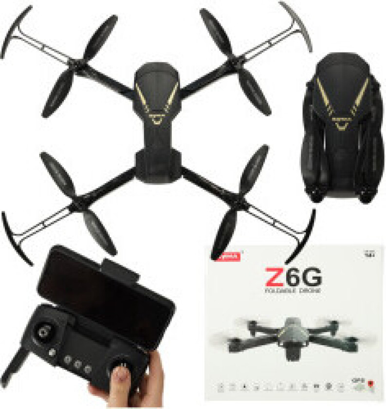RC 2.4G Z6G- quadcopt drone med 1MP wifi-kamera